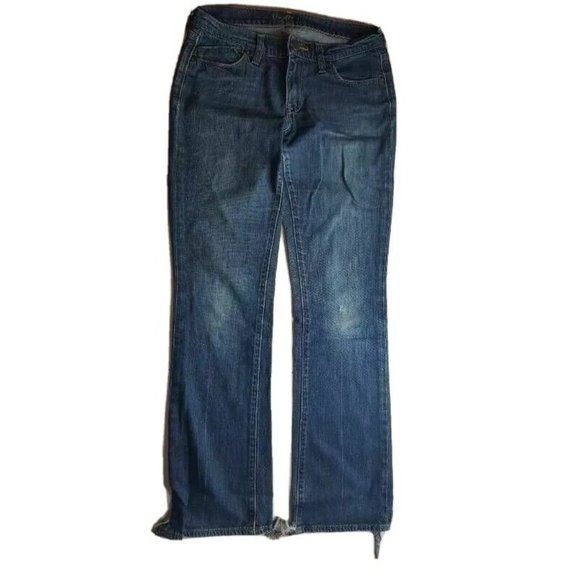 Womens Old Navy The Fllirt Stretch Size 4 Blues Jeans Distressed Raw Hem - Picture 1 of 10